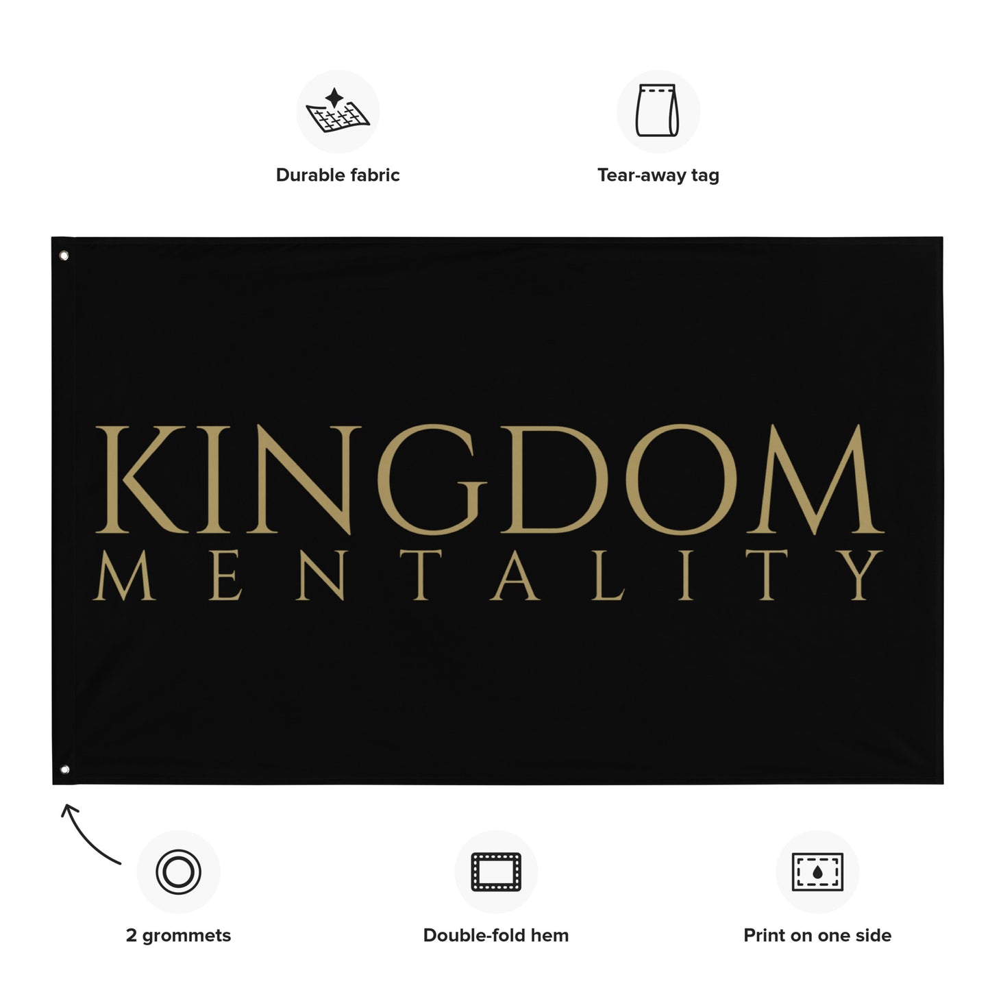 Kingdom Mentality Flag