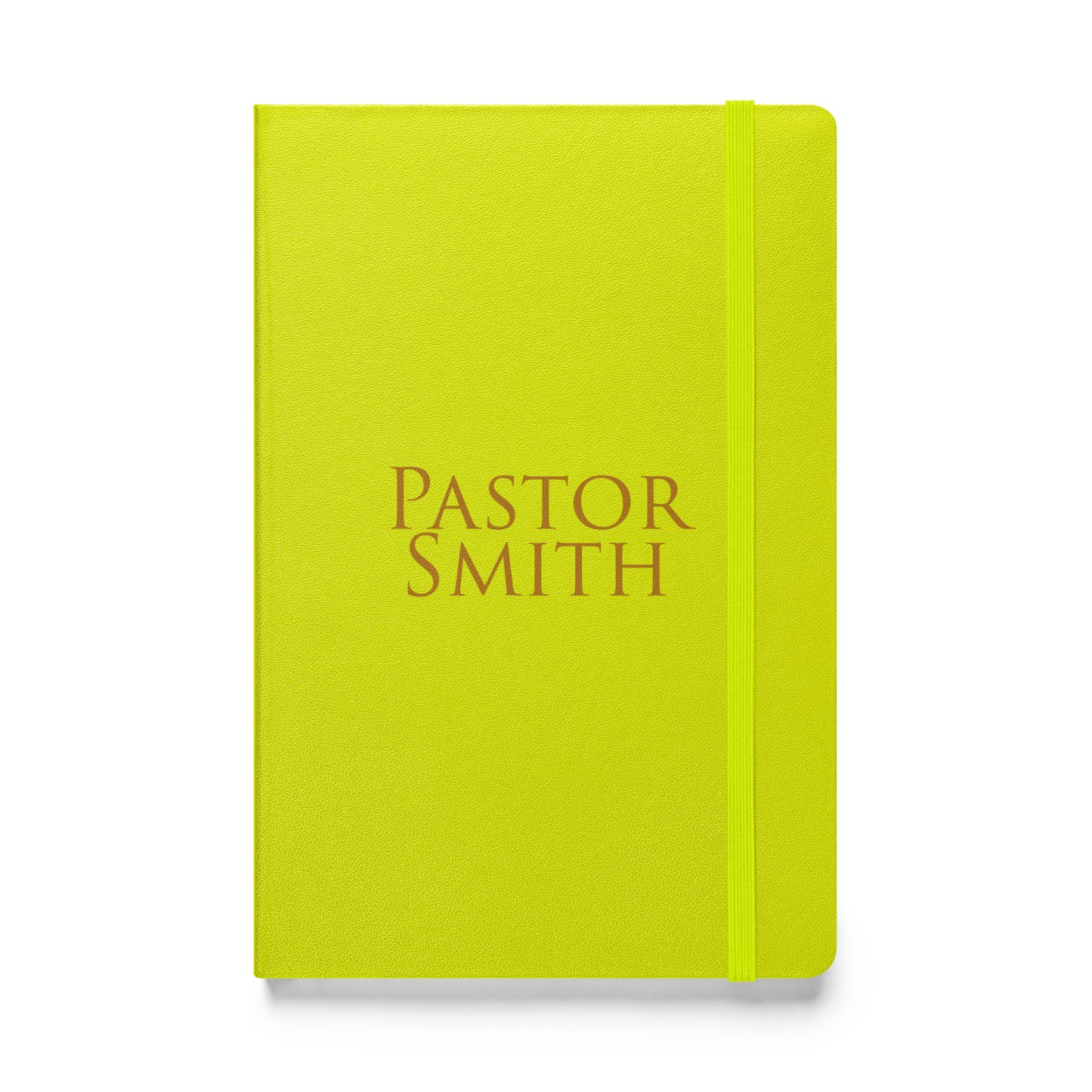 Pastor Smith Hardcover bound notebook