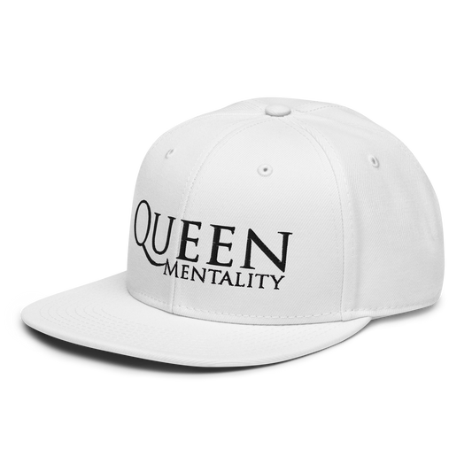 Queen Mentality Snapback (Black Variant)