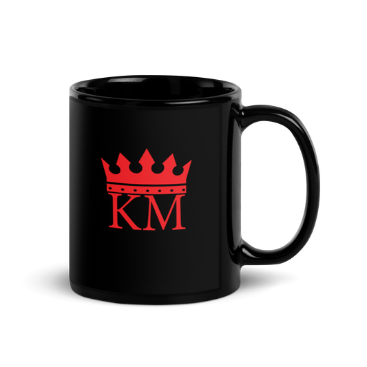 King Mentality - Black Glossy Mug