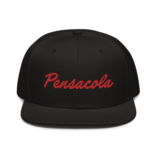 Pensacola - Snapback Hat (Red)