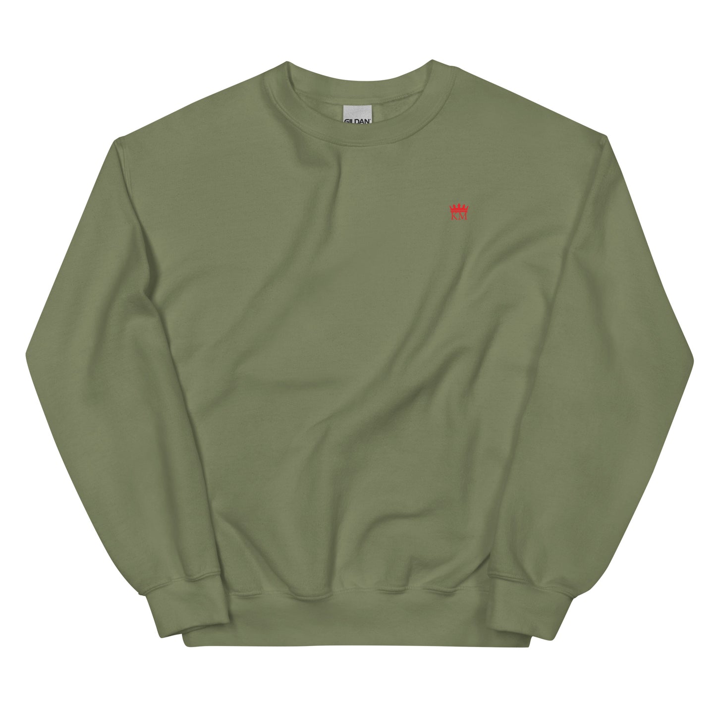 King Mentality Sweatshirt with Red KM Logo
