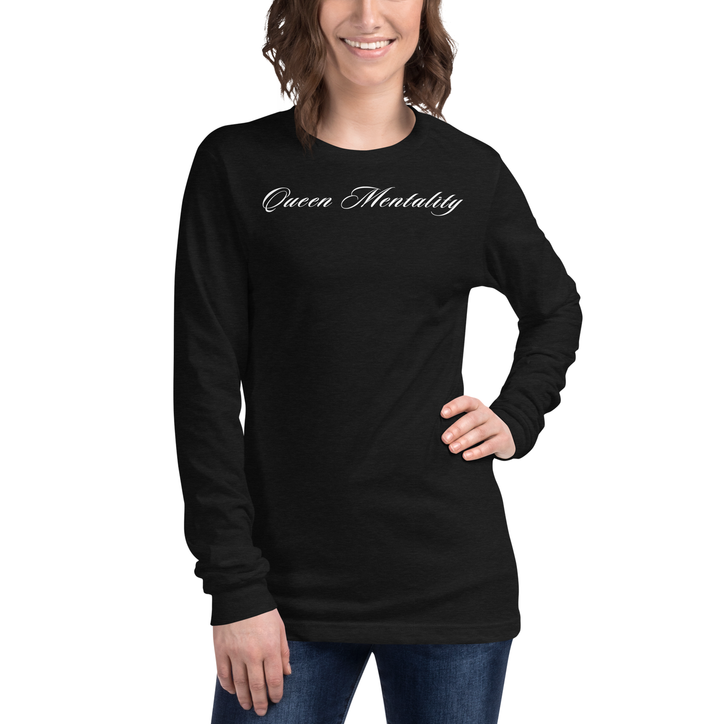 Queen Mentality Long Sleeve Tee