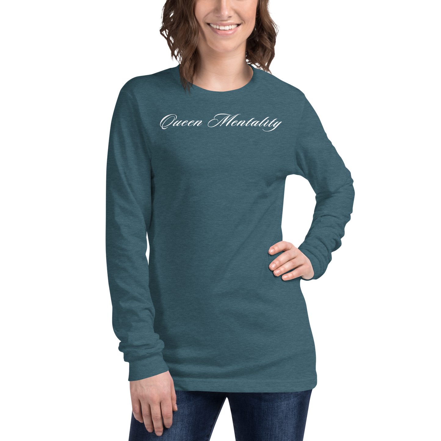 Queen Mentality Long Sleeve Tee