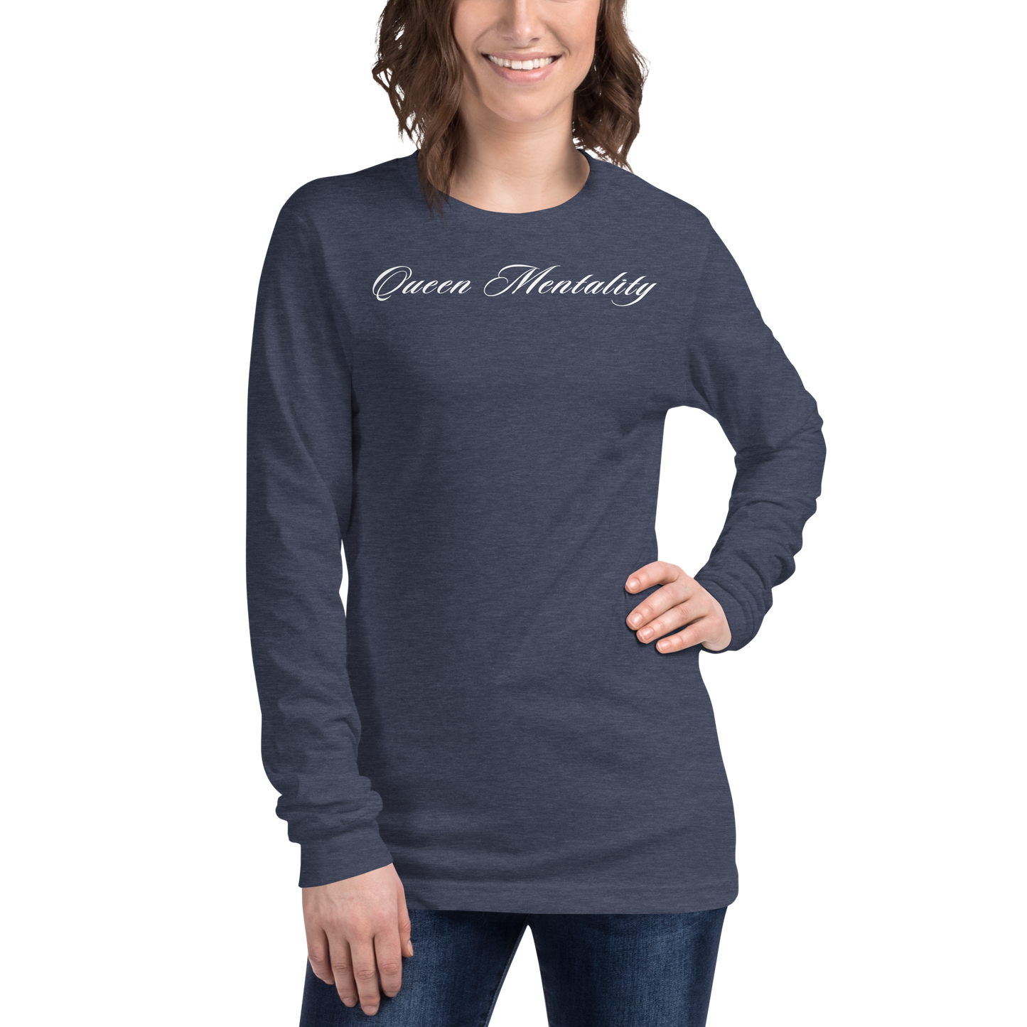 Queen Mentality Long Sleeve Tee