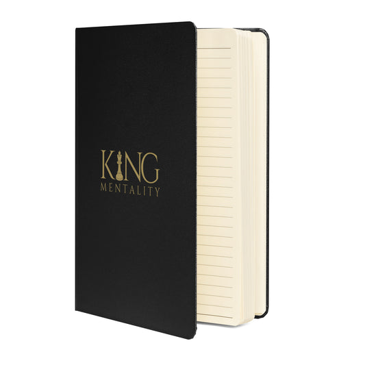 King Mentality Hardcover Bound Notebook (Gold)