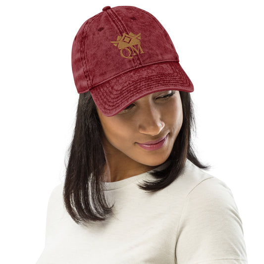 Queen Mentality Vintage Cotton Twill Cap